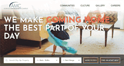 Desktop Screenshot of amcliving.com